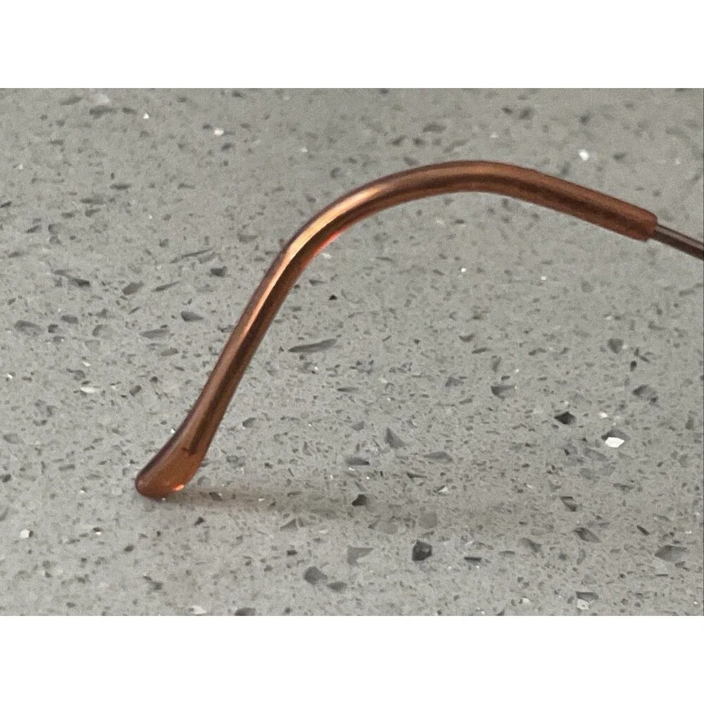 Bourgeois Oval Brown Eyeglasses FRAMES ONLY 49-18-135 C40N CH7021B Bronze Full